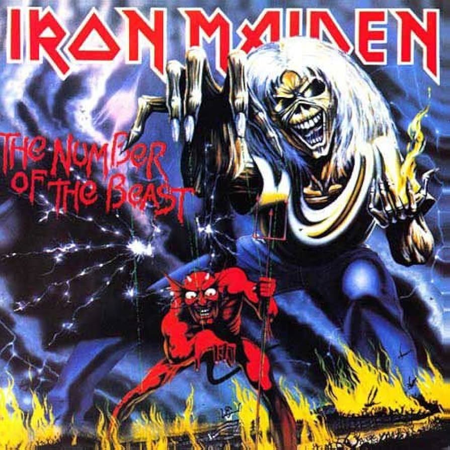 Iron Maiden The Number of the Beast レコード The Number of the Beast [Vinyl LP]: Amazon.de: Musik-CDs & Vinyl